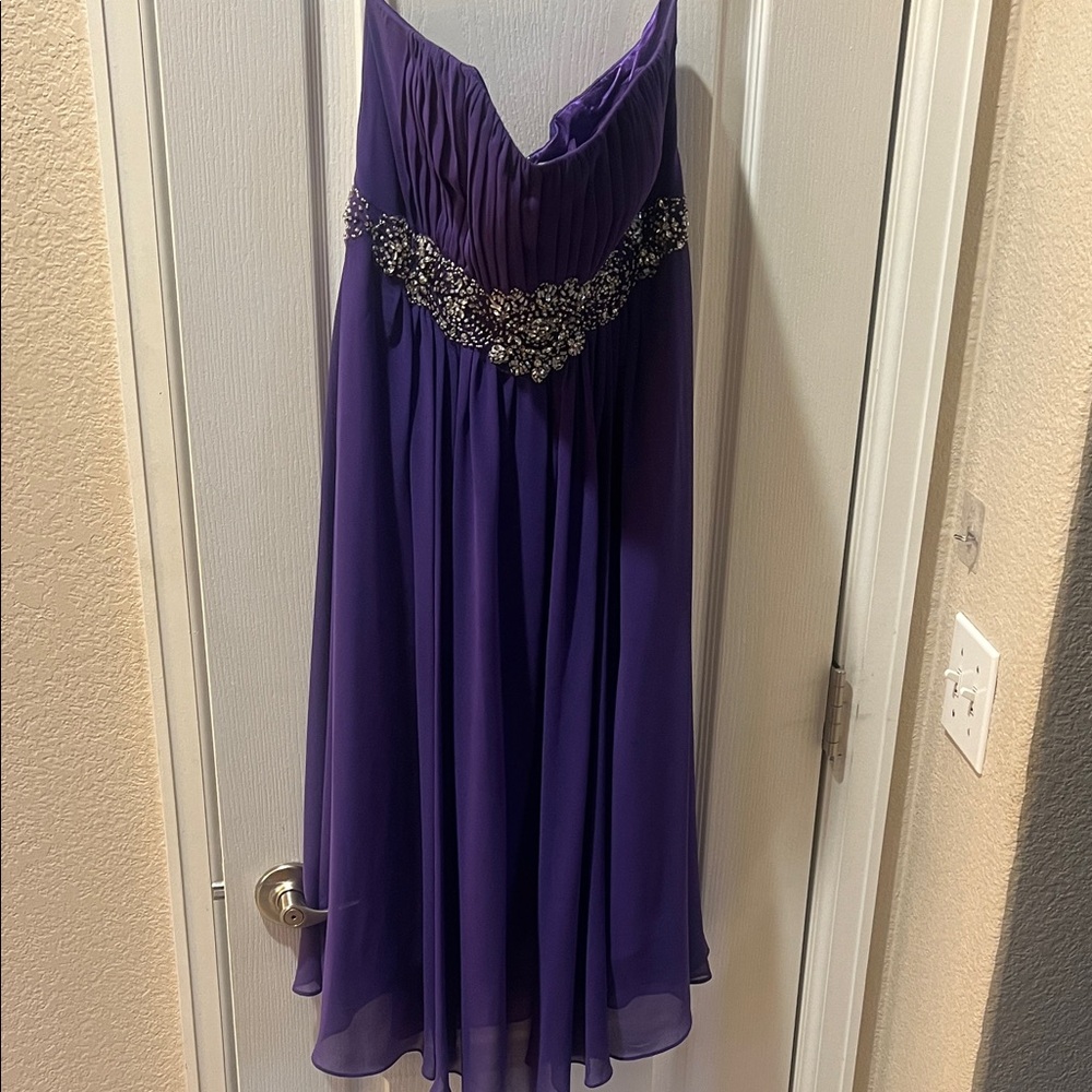 Fiesta Vibrant Purple Dress